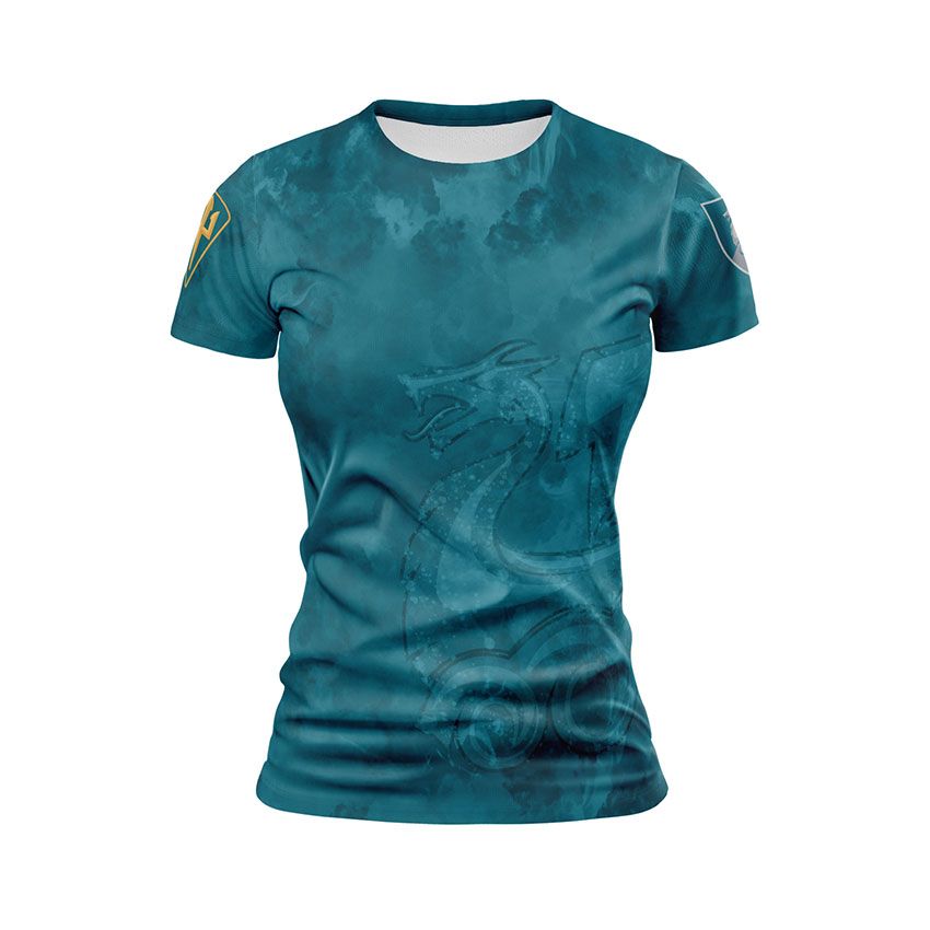 Футболка жіноча спортивна 36-та окрема бригада морської піхоти Військова Хвиля Military Wave