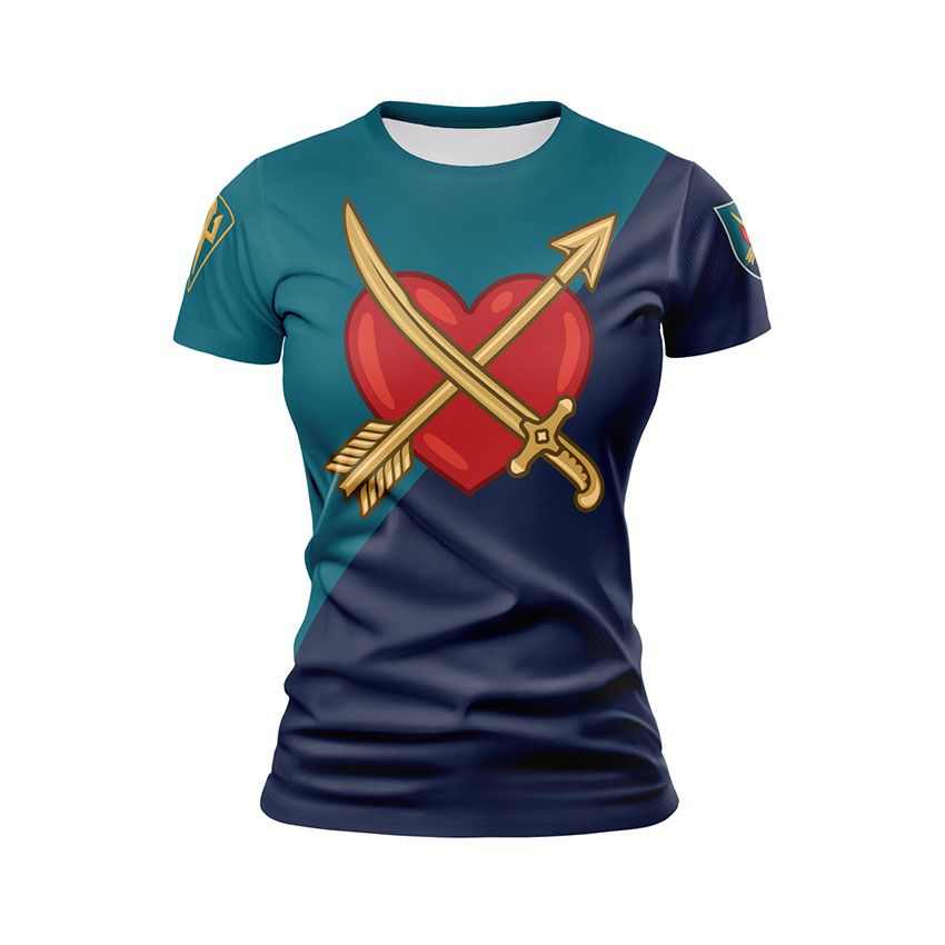 Футболка жіноча спортивна 39-та окрема бригада берегової оборони Морська Гвардія Marine Guard