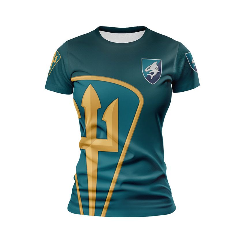 Футболка жіноча спортивна 40-ва окрема бригада берегової оборони Захисник Моря Sea Defender