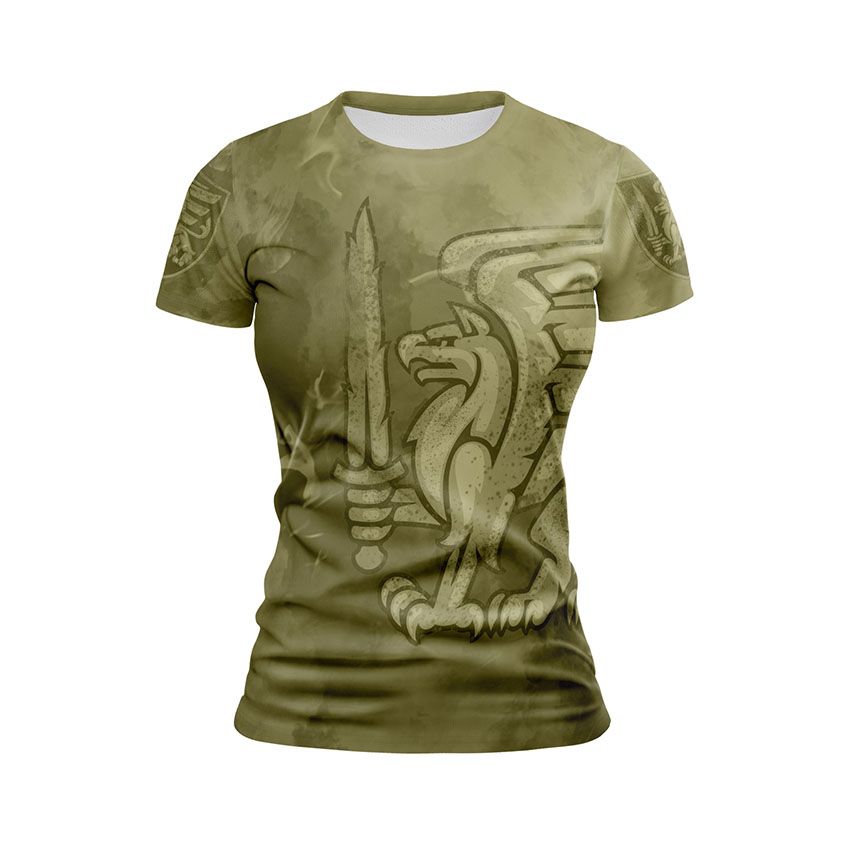 Футболка жіноча спортивна 81-ша окрема аеромобільна бригада Захисник Вітчизни Defender of Homeland