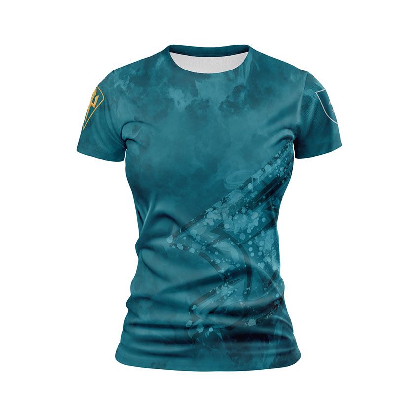 Футболка жіноча спортивна 88-й окремий батальйон морської Військова Хвиля Military Wave