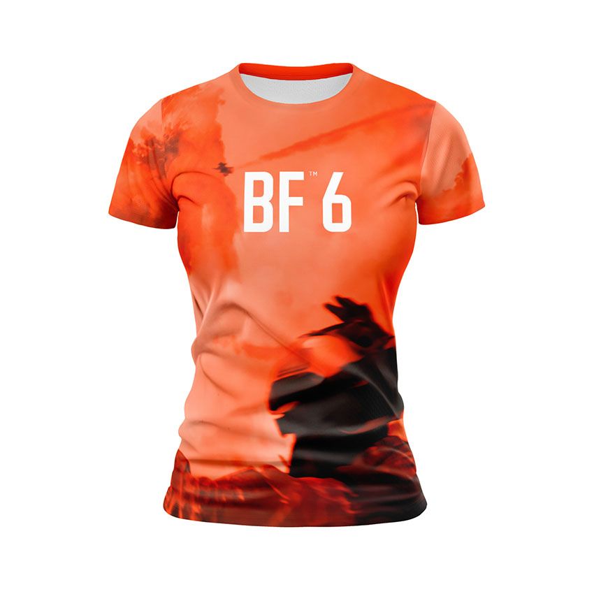 Футболка жіноча спортивна Бателфілд 6 Бойове небо Battlefield 6 Battle Sky