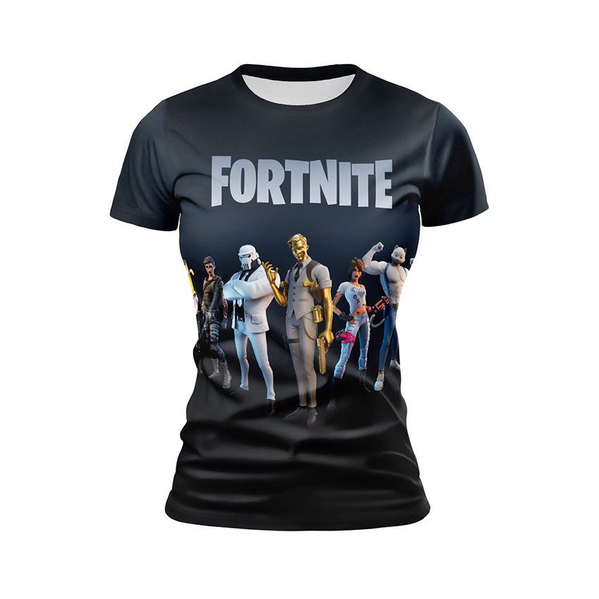 Футболка жіноча спортивна Фортнайт Герої битви Fortnite Battle Heroes