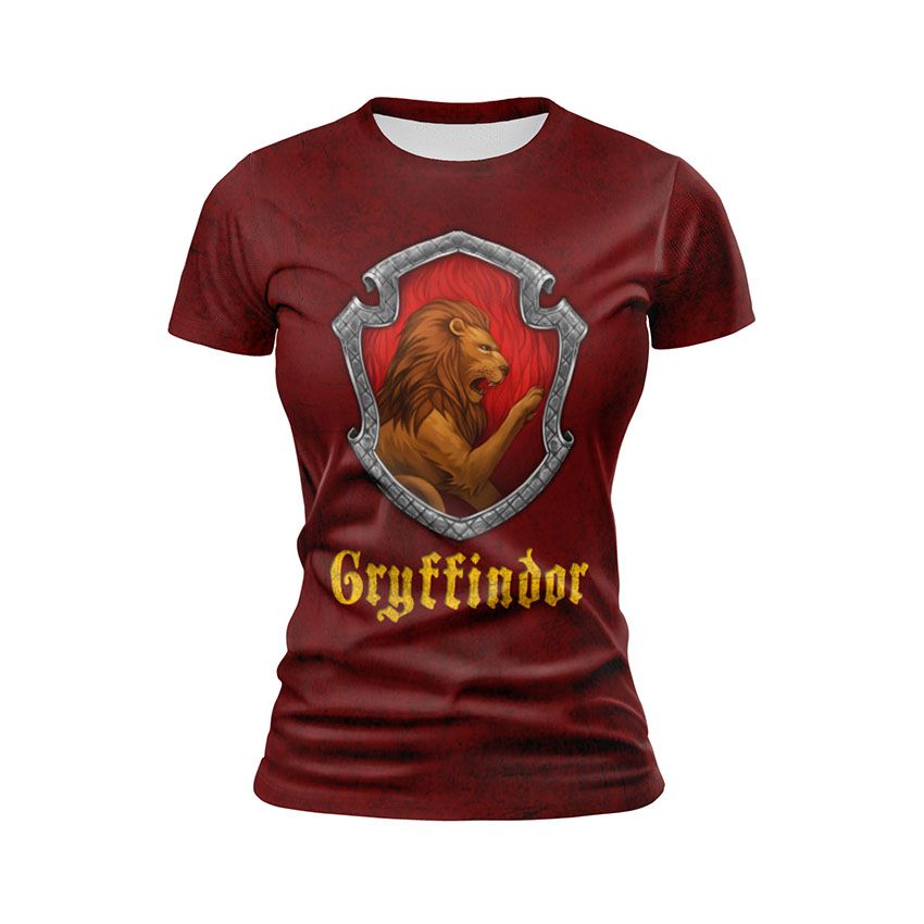 Футболка жіноча спортивна Ґрифіндор Символ сміливості Gryffindor Symbol of Courage