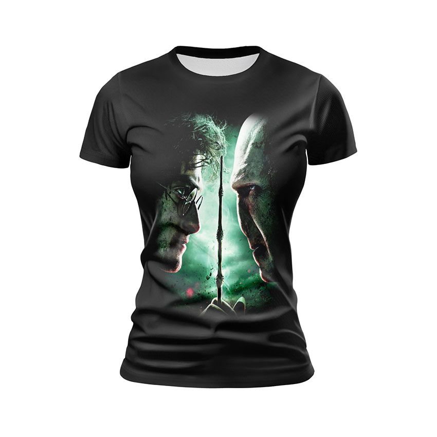 Футболка жіноча спортивна Гаррі Поттер Легенда проти зла Harry Potter Legend vs Evil