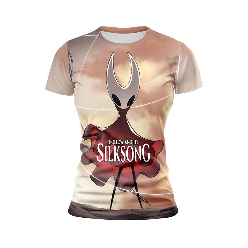 Футболка жіноча спортивна Горнет Таємниці королівства Hornet Secrets of the Kingdom Hollow Knight Silksong