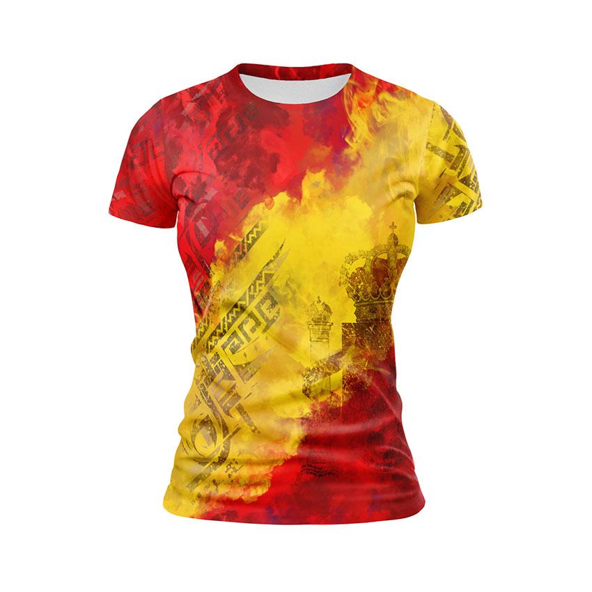 Футболка жіноча спортивна Іспанія Spain