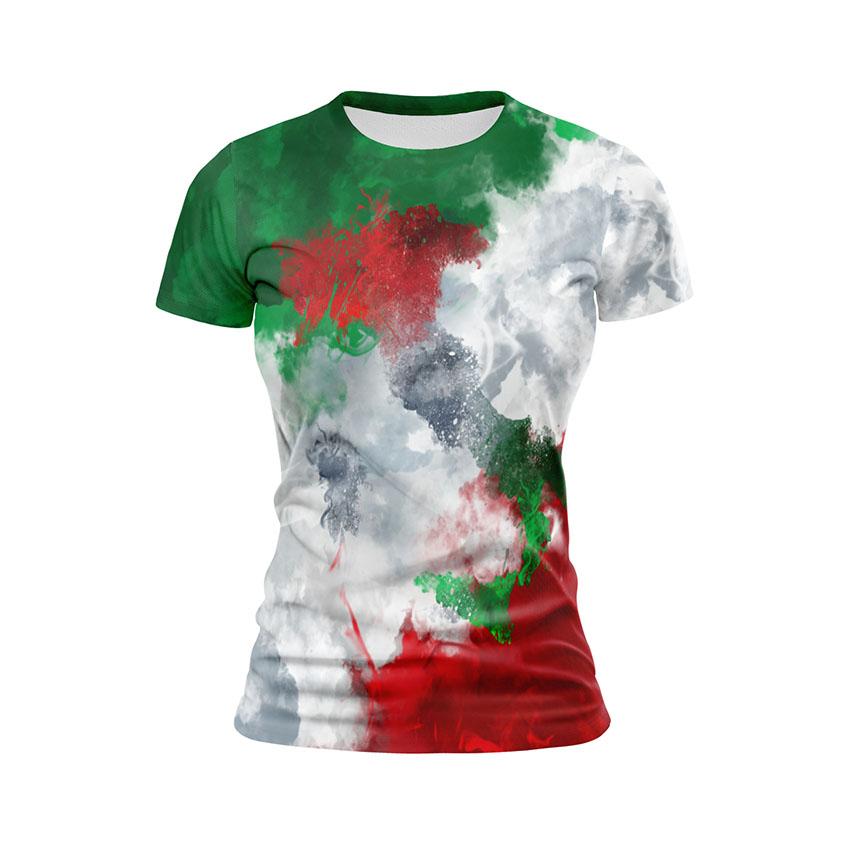 Футболка жіноча спортивна Італія Герб Italy