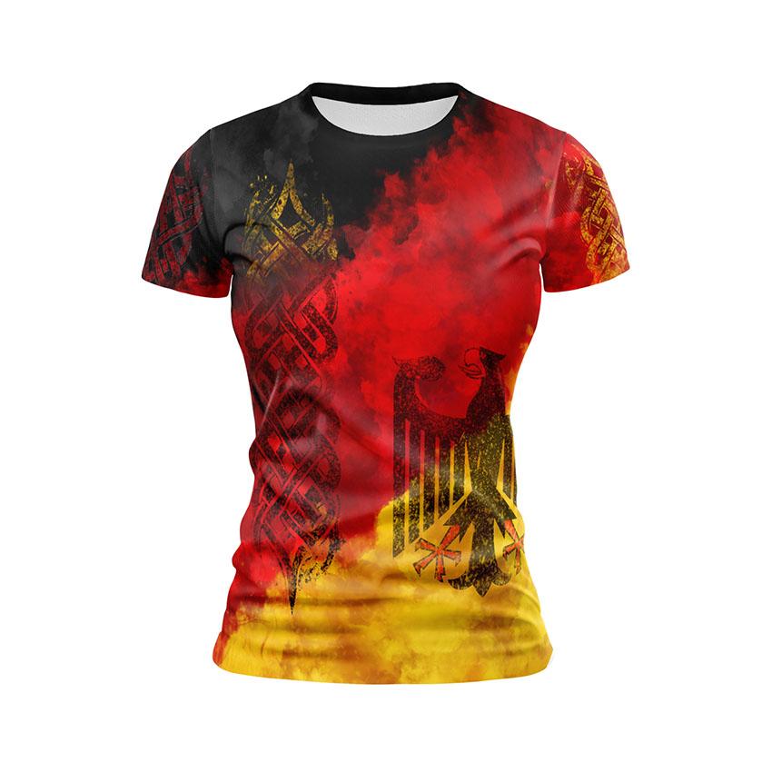 Футболка жіноча спортивна Німеччина Germany