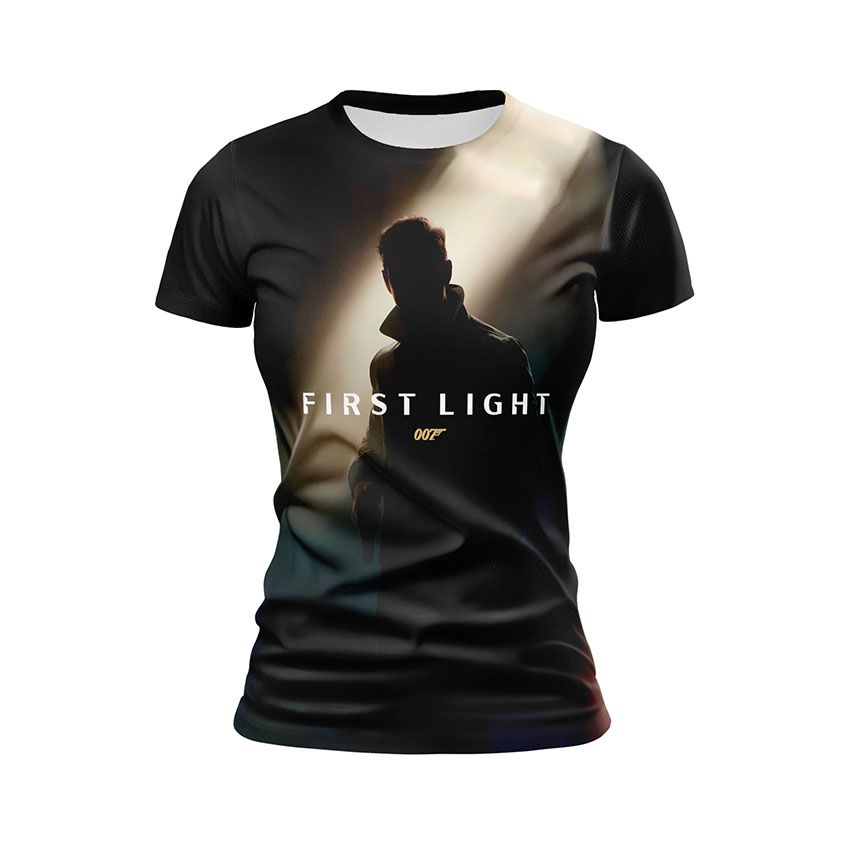 Футболка жіноча спортивна Перше світло Агент 007 First light Agent 007