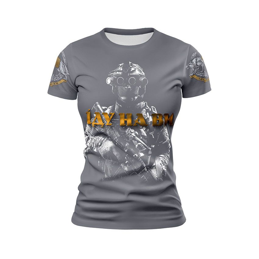 Футболка жіноча спортивна ССО Захисник волі Defender of Freedom