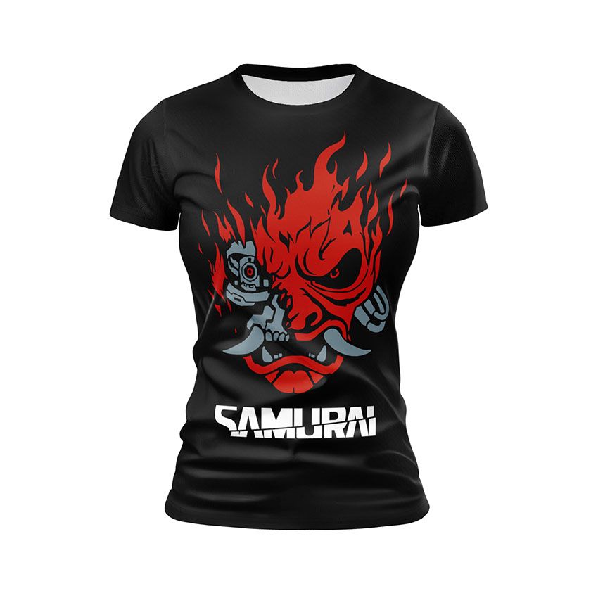 Футболка жіноча спортивна Сила самурая Power of Samurai11