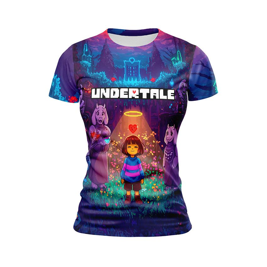 Футболка жіноча спортивна Таємниці підземного світу Андертейл Mysteries of the underworld Undertail