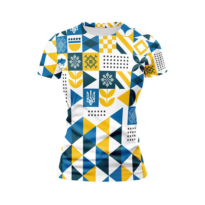 Футболка жіноча спортивна Україна Модерн Ukraine Modernism