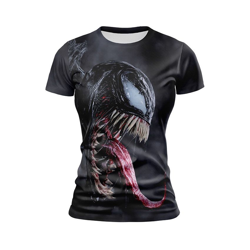 Футболка жіноча спортивна Веном Легенда темряви Venom Legend of darkness