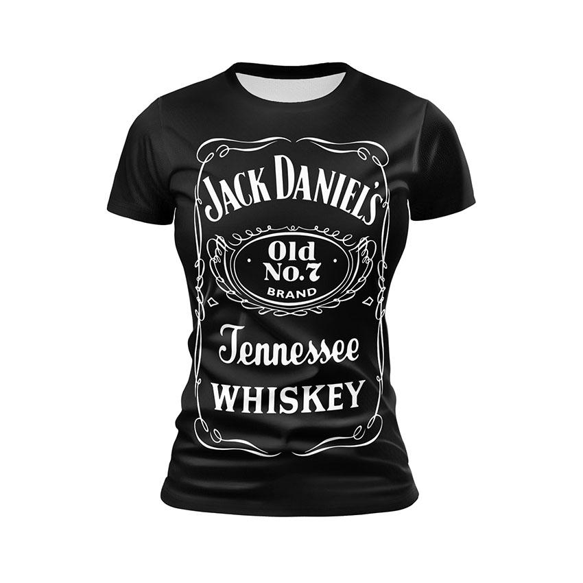 Футболка жіноча спортивна Віскі стиль Whiskey Style Jack Daniel’s