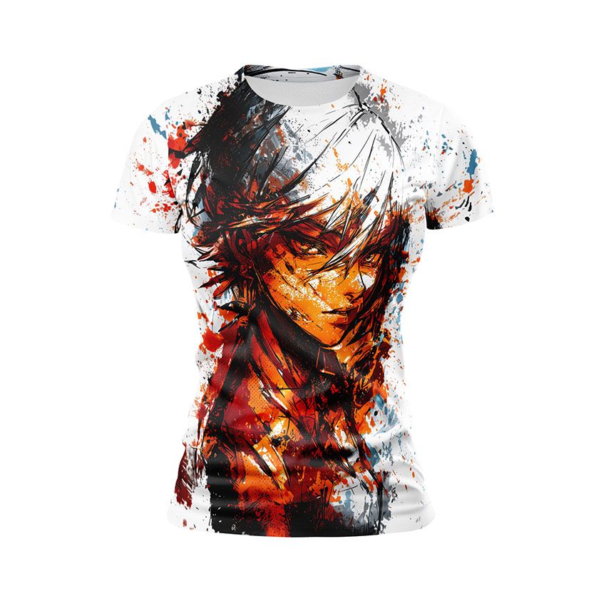 Футболка жіноча спортивна Вогняна Бунтарка Fireborn Rebel