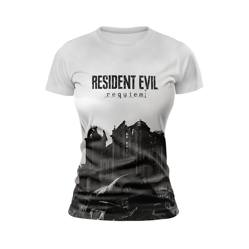 Футболка жіноча спортивна Виживання міста Оселя Зла City Survival Resident Evil