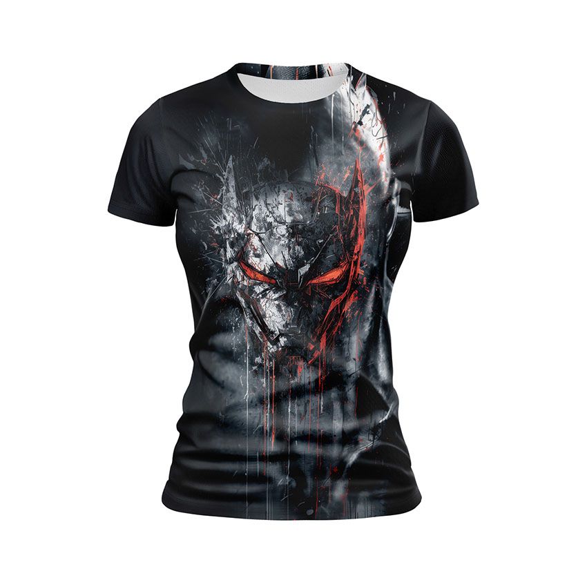 Футболка жіноча спортивна Залізний герой Арт Iron hero Art