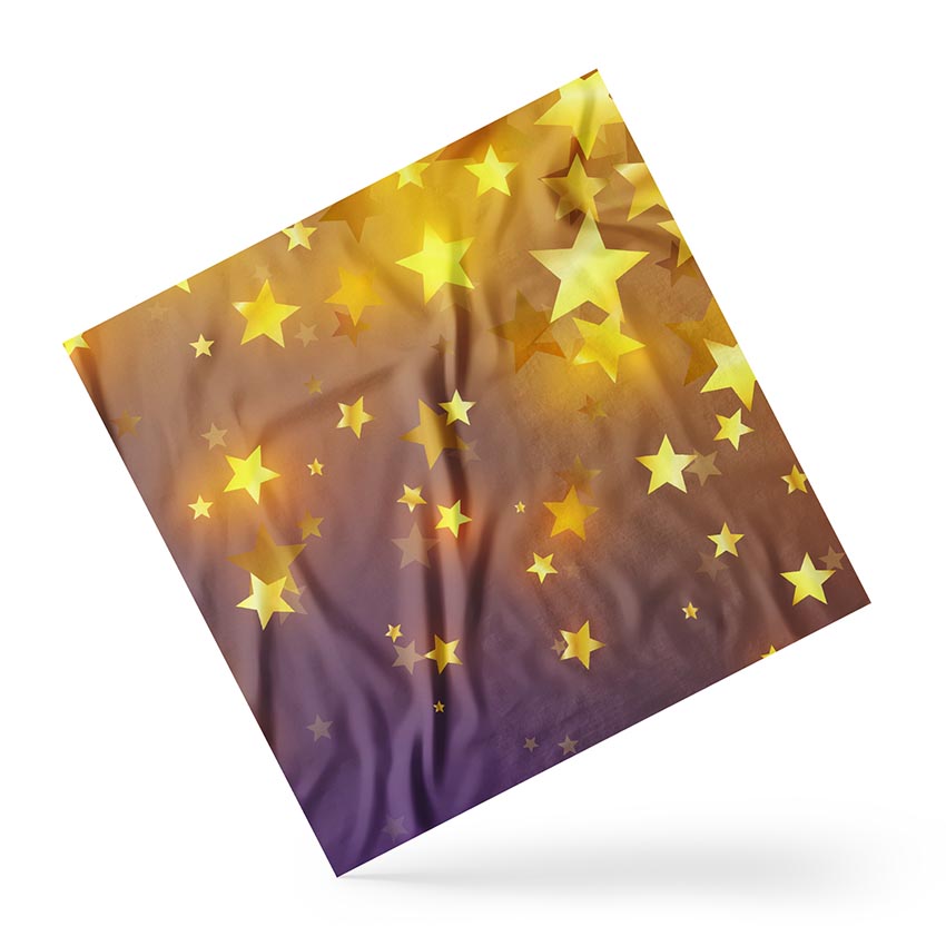 Хустка Гарні золоті зірочки Beautiful gold stars