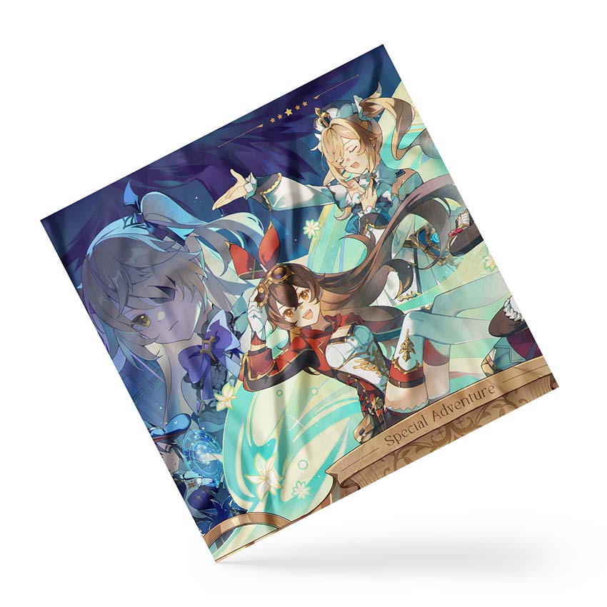 Genshin Impact Scarf: Mondstadt Characters