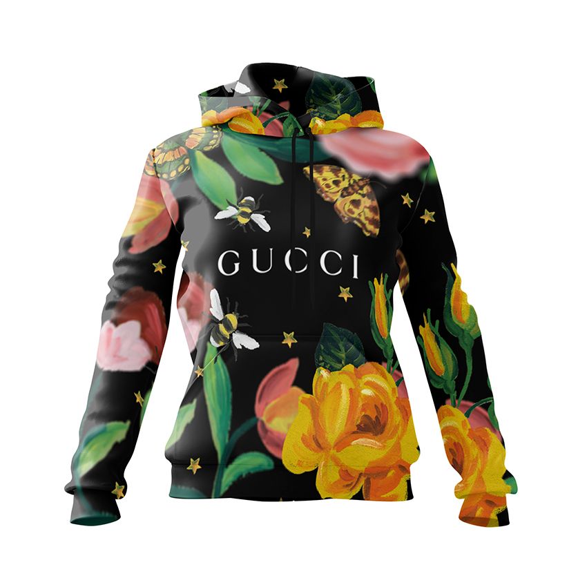 Гуччі Лого з квітами Gucci Logo with flowers