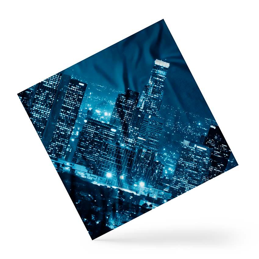 Skyscrapers Night Scarf