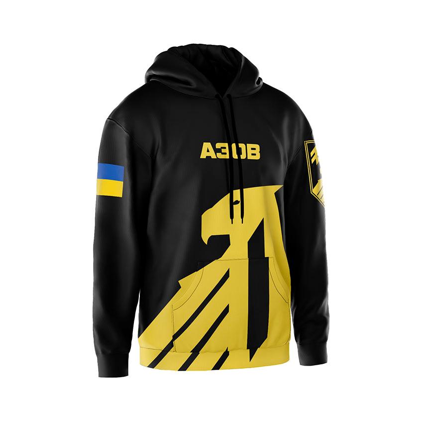 Худі чоловіче 1-й корпус НГУ «Азов» Символ Хоробрості Bravery Symbol