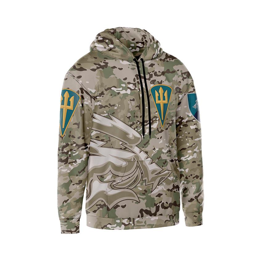 Худі чоловіче 18-й окремий батальйон морської піхоти Камуфляж Camouflage