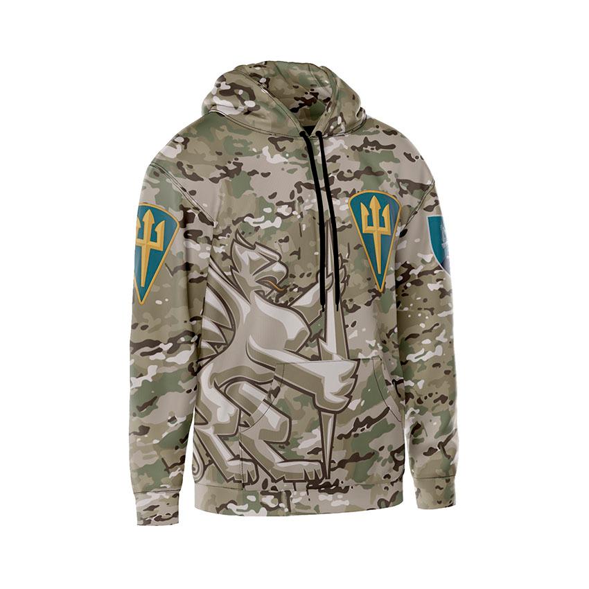 Худі чоловіче 501-й окремий батальйон морської піхоти Камуфляж Camouflage