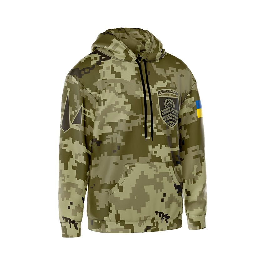 Худі чоловіче 59-та окрема штурмова бригада Камуфляж Camouflage