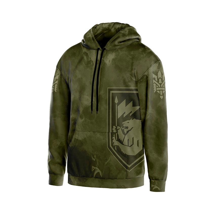 Худі чоловіче 60-та окрема механізована бригада Тактичний стиль Tactical style хакі