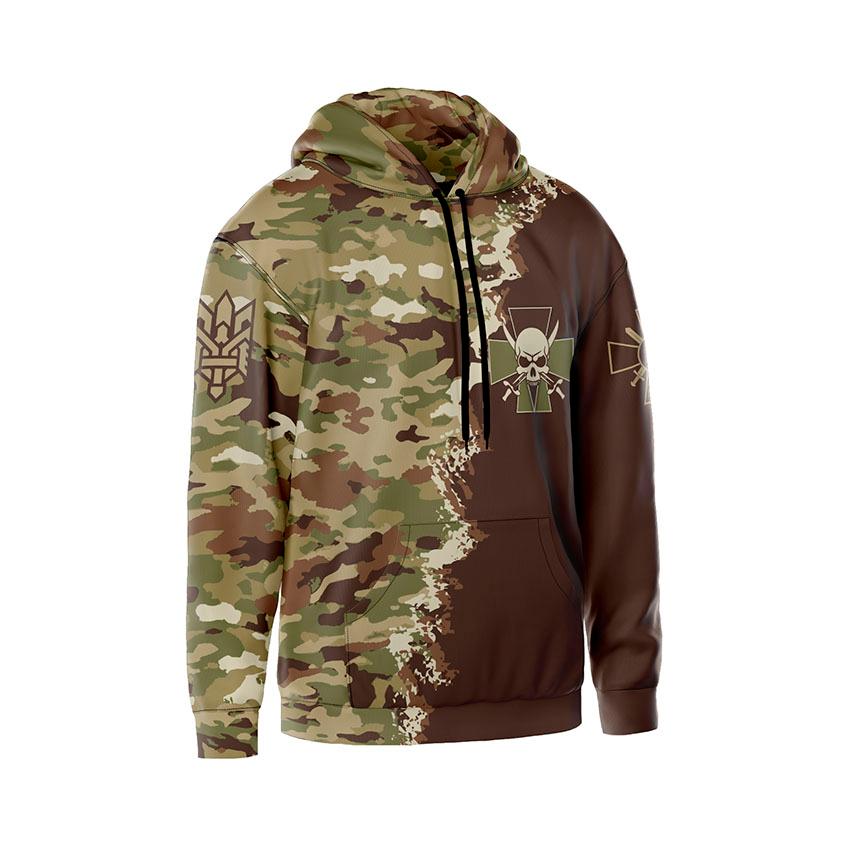 Худі чоловіче 72-га окрема механізована бригада Камуфляж Camouflage