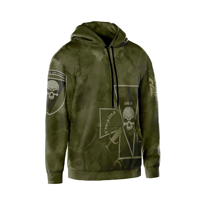 Худі чоловіче 72-га окрема механізована бригада Тактичний стиль Tactical style хакі