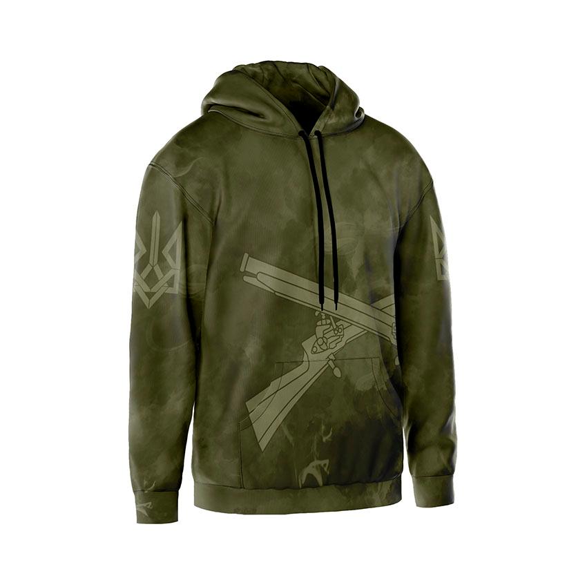 Худі чоловіче 92-га окрема штурмова бригада Тактичний стиль Tactical style хакі
