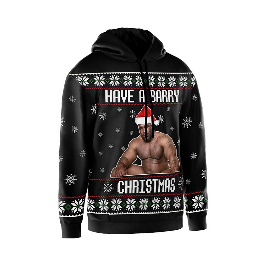 Худі чоловіче Баррі Вуд Різдво Barri Wood Christmas