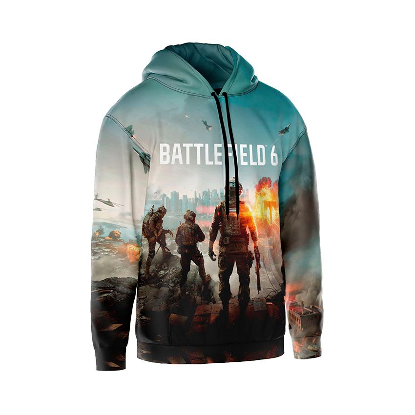 Худі чоловіче Бателфілд 6 Битва за місто Battlefield 6 Battle for City