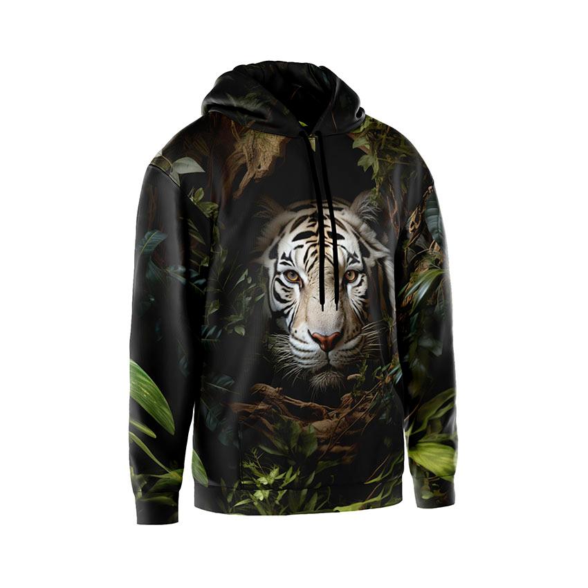 Худі чоловіче «Білий тигр White Tiger»