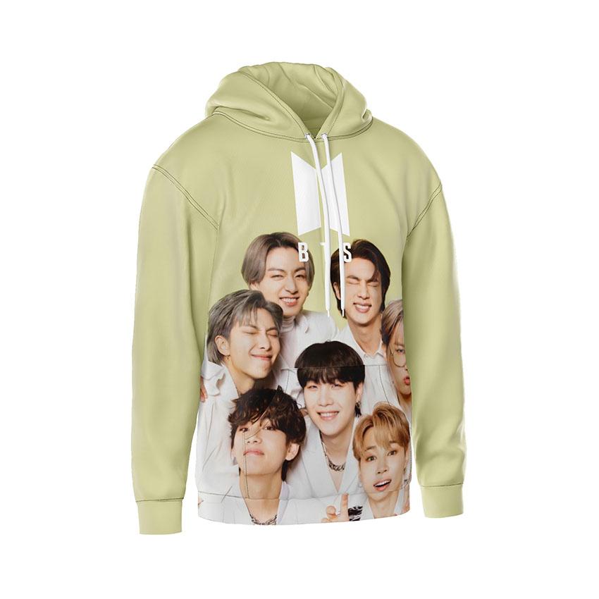 Худі чоловіче «БТС Музика серця BTS Music of the Heart»