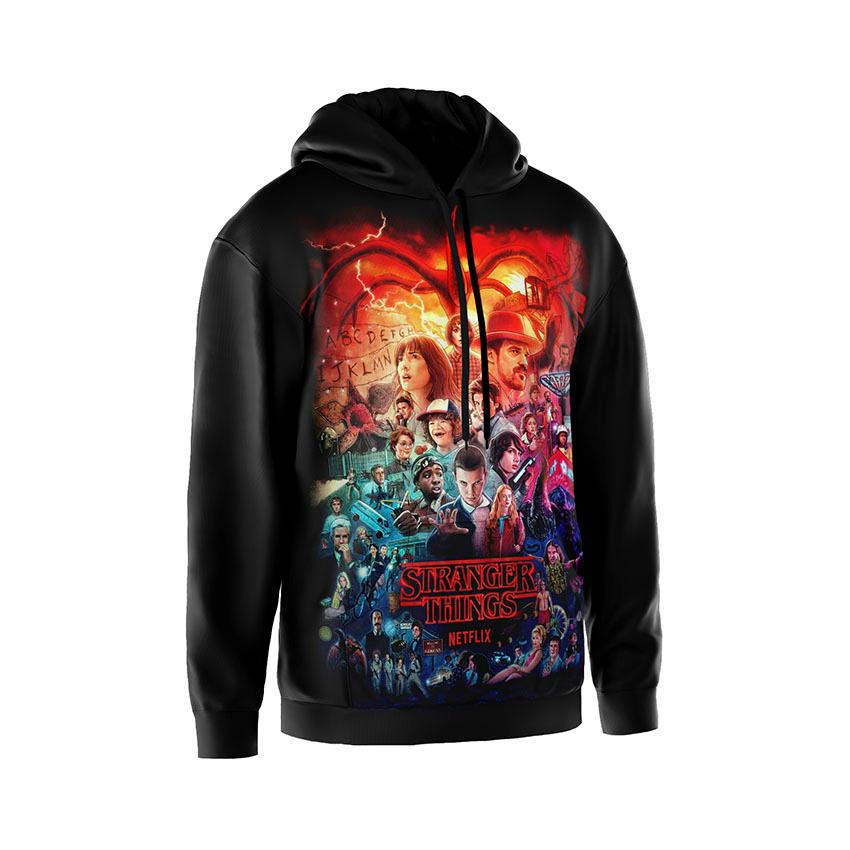 Худі чоловіче «Дивні дива Нетфлікс Stranger Things Netflix»