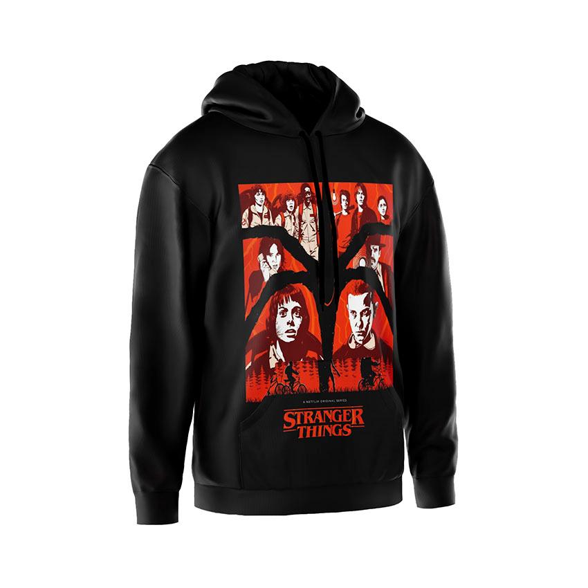 Худі чоловіче Дивні дива Темний світ Stranger Things Dark World