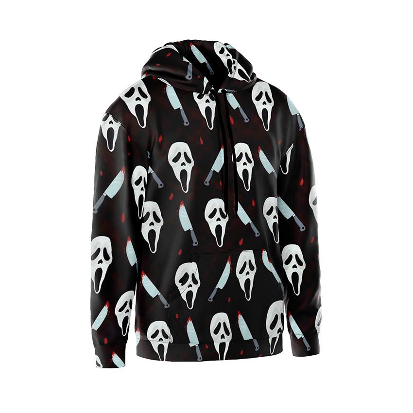 Худі чоловіче Ґоустфейс Нічний мисливець Ghostface Night Hunter