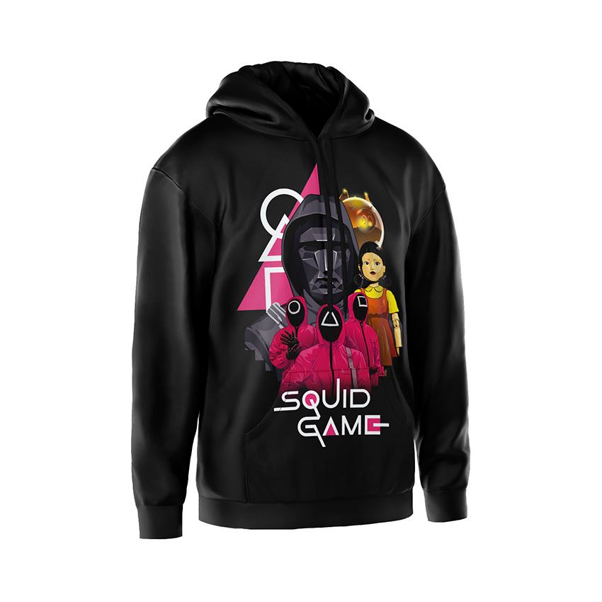 Худі чоловіче Гра в кальмара Лідер гри Squid Game Game Leader