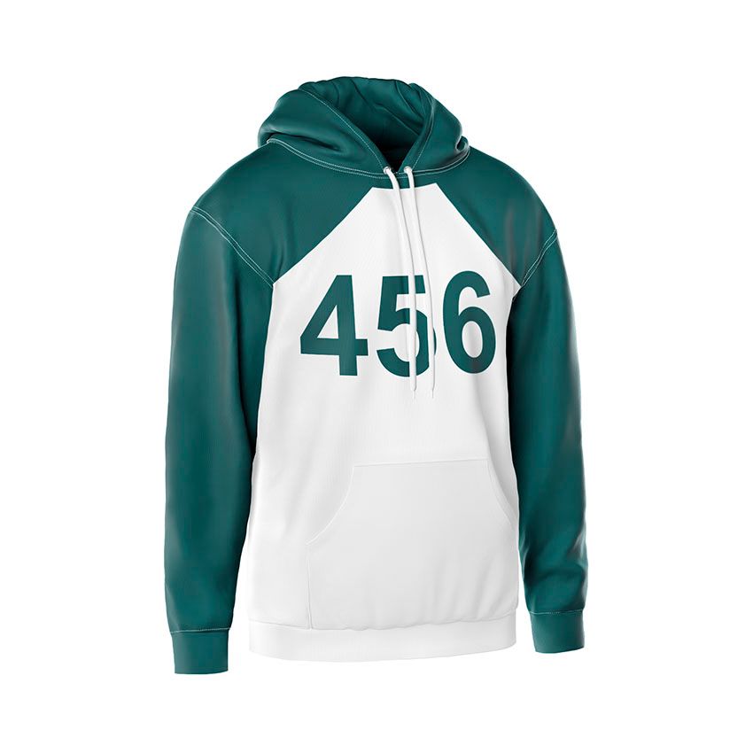 Худі чоловіче Гра в кальмара Номер гравця Squid game Player number