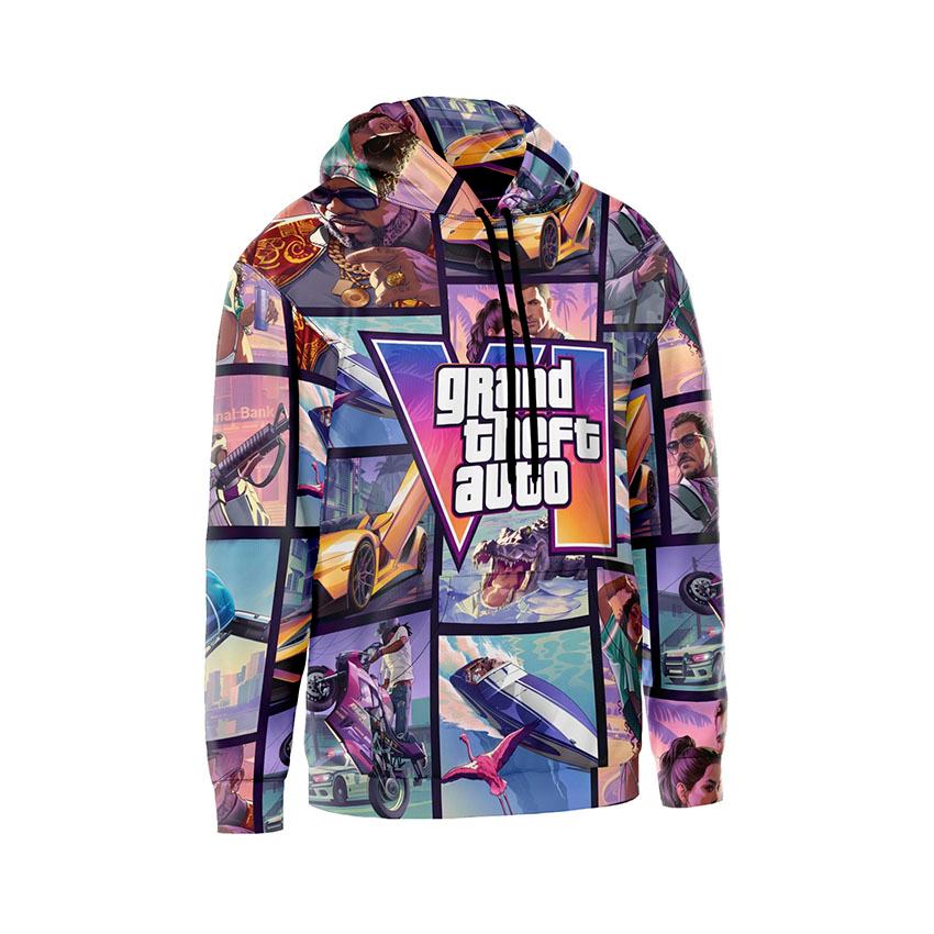 Худі чоловіче ГТА VI Вайс Сіті Grand Theft Auto VI Vice City