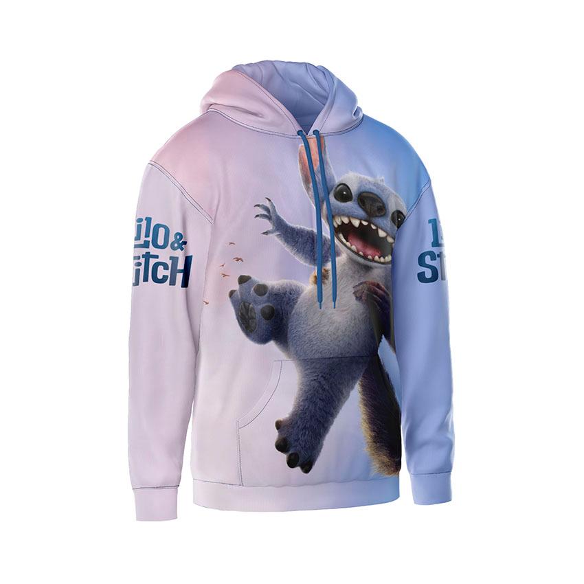 Худі чоловіче «Король Стіч Ліло і Стіч King Stitch Lilo and Stitch»