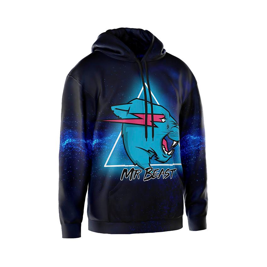 Худі чоловіче «Космічний Містер Біст Cosmic MrBeast»