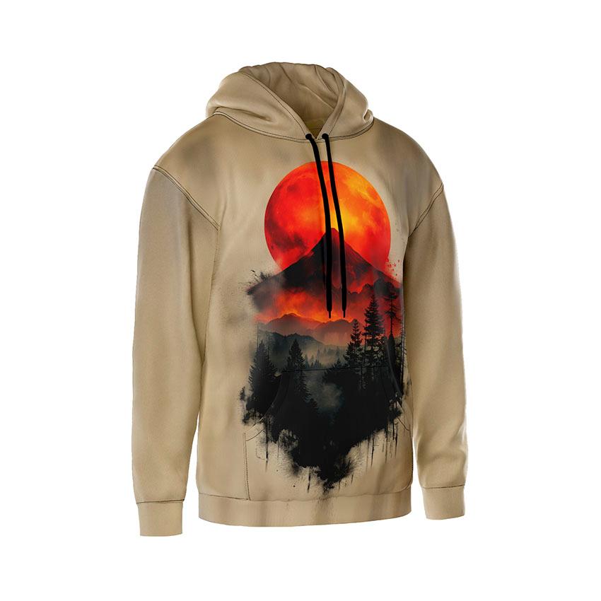 Худі чоловіче «Краєвид в Японії Landscape in Japan»