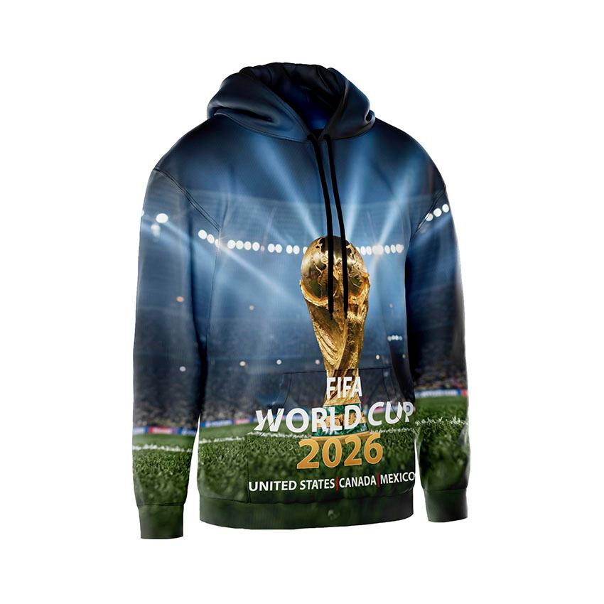 Худі чоловіче Кубок Світу 2026 Нічний стадіон World Cup 2026 Night stadium