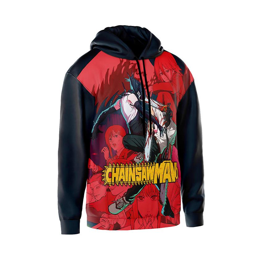 Худі чоловіче Людина-бензопила Хаос Боротьби Chainsaw Man Chaos of Fight